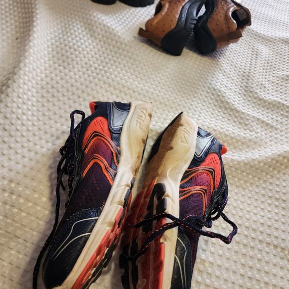 FILA EUC WOMEN'S SIZE 8.5 COOLMAX ATHLETIC SNEAKERS SHOES - Picture 5 of 8